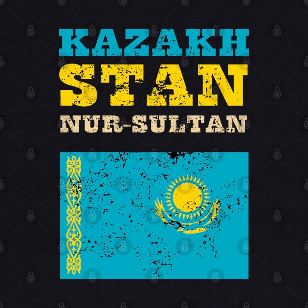 Flag of Kazakhstan by KewaleeTee